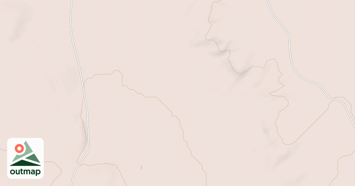 Map of Hackberry Trail System - Dustins Loop Trail