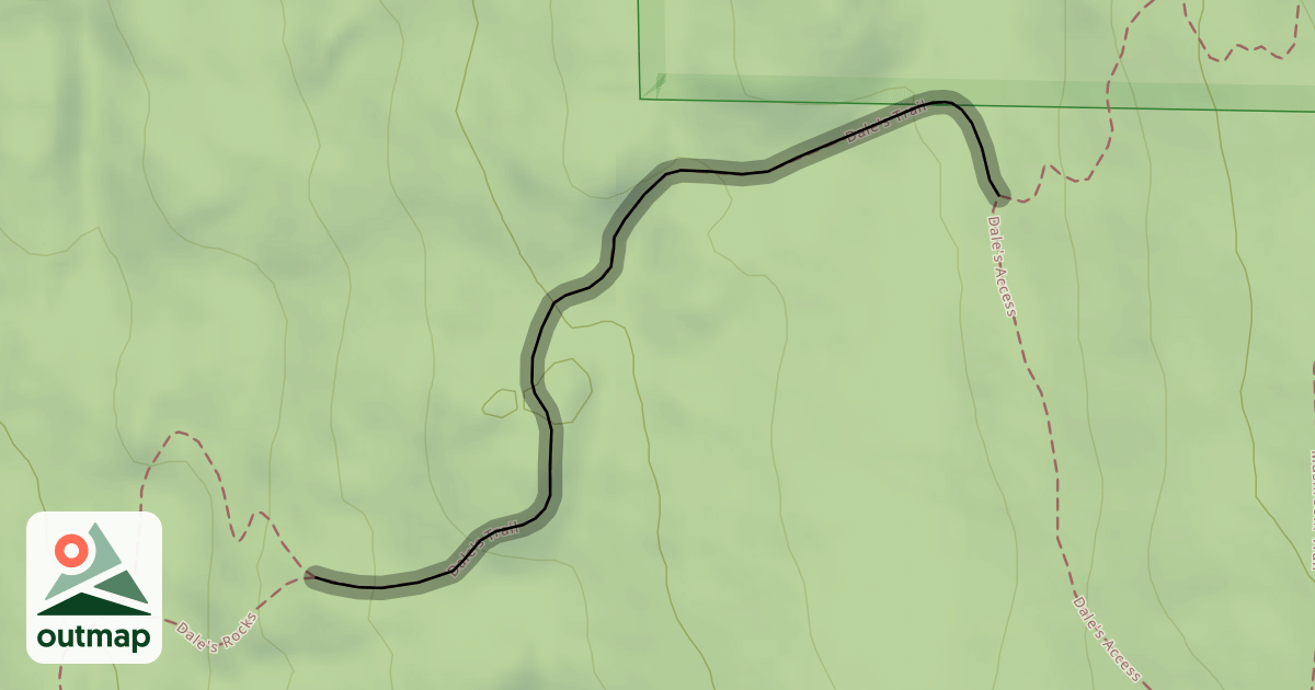 Map of Dale's Trail