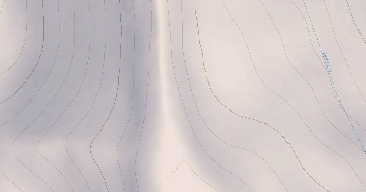 Map preview of Lost Creek Trail