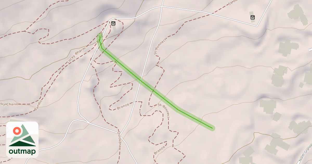Map of Bronco