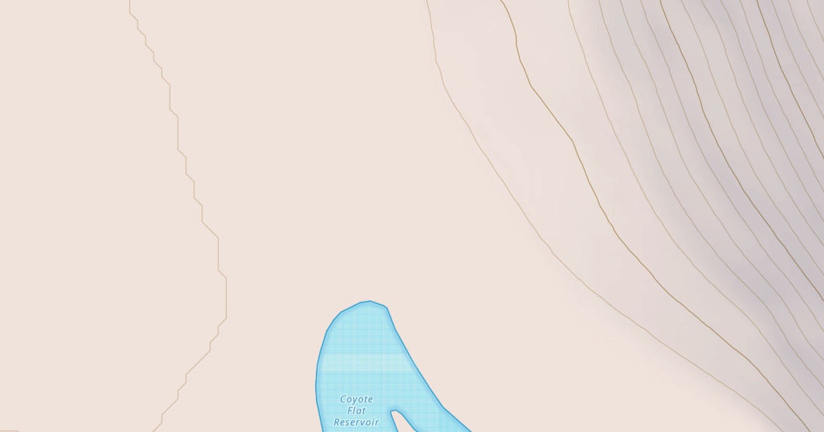 Map preview of COYOTE FLAT RESVR SPUR