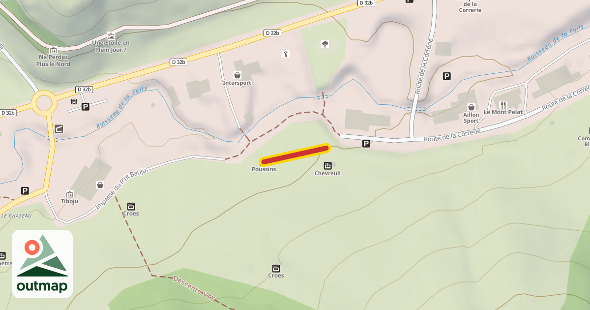Map of Poussins