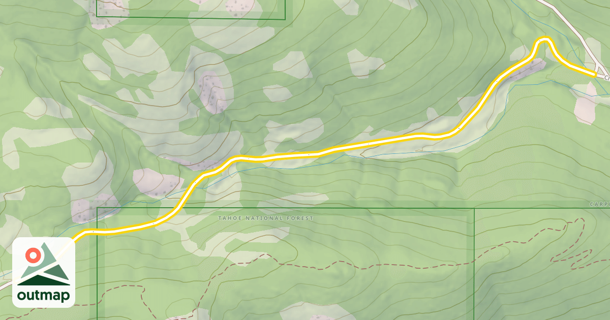 Map of Crabtree Road