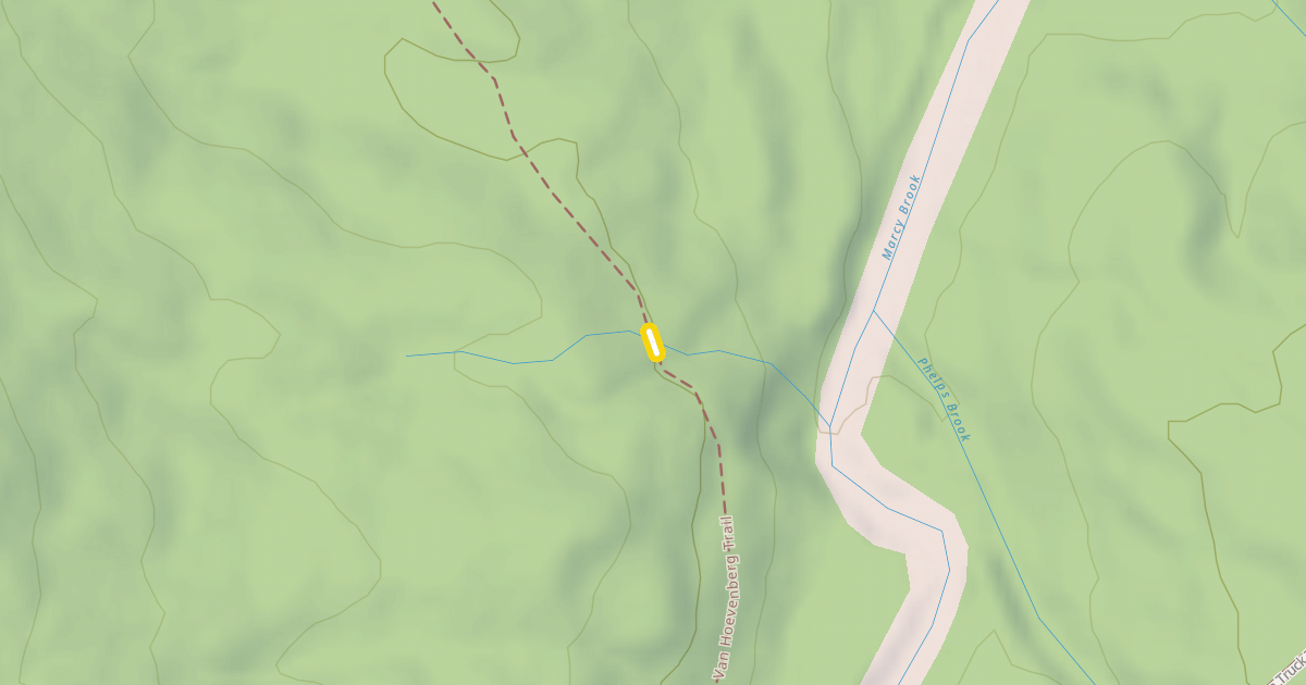 Map preview of Van Hoevenberg Trail