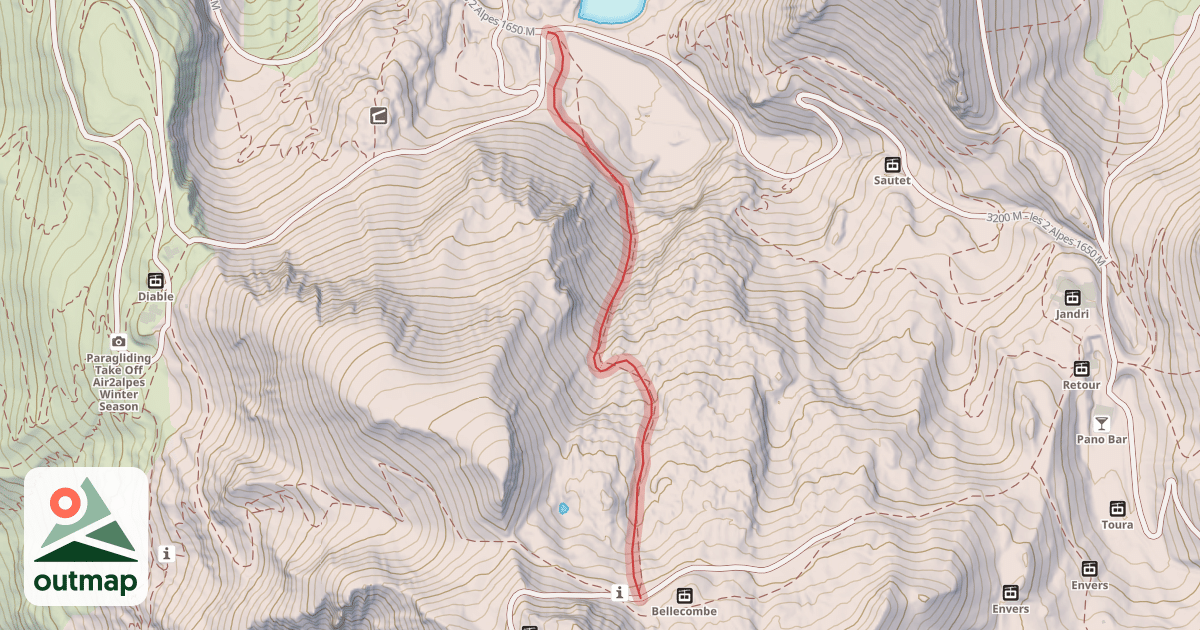 Map of Bellecombe 5