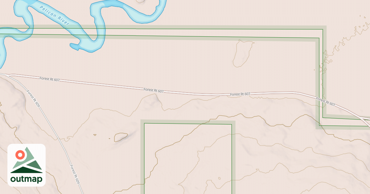 Map of David Dill-Arrowhead State Trail