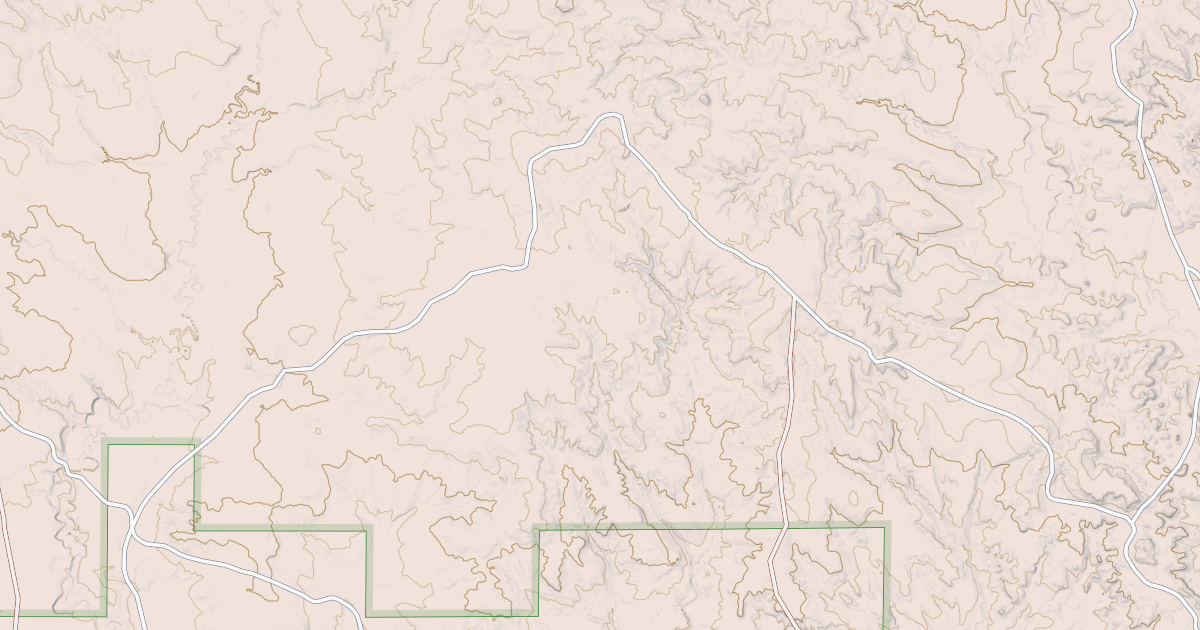 Map preview of EAST BILL/COW CREEK ROAD