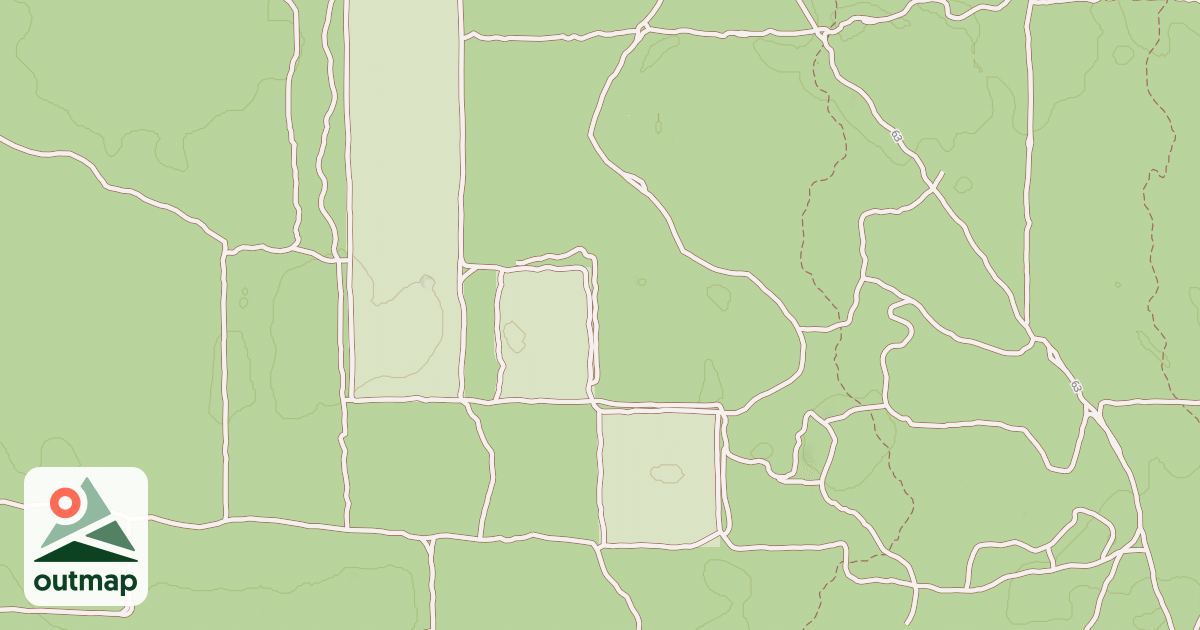 Map of Wandering Wiregrass