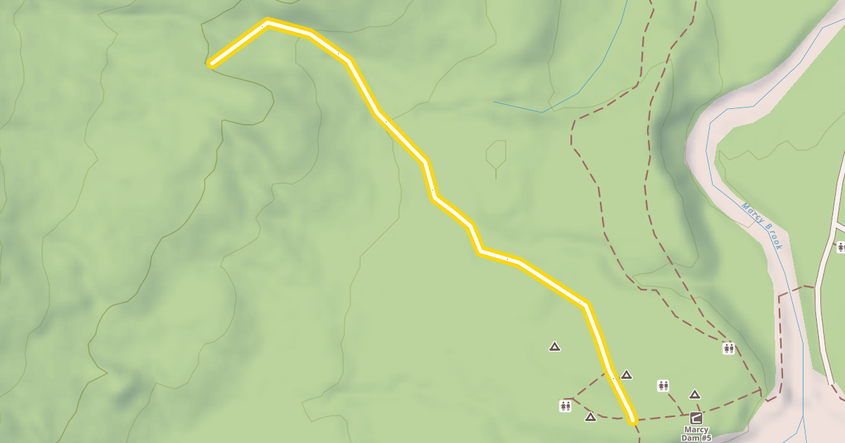 Map preview of Whales Tail Ski Trail