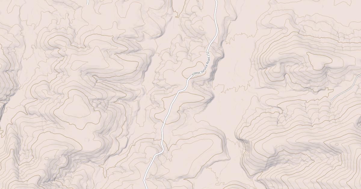 Map preview of FOURCHE MTN - TURNER CREEK