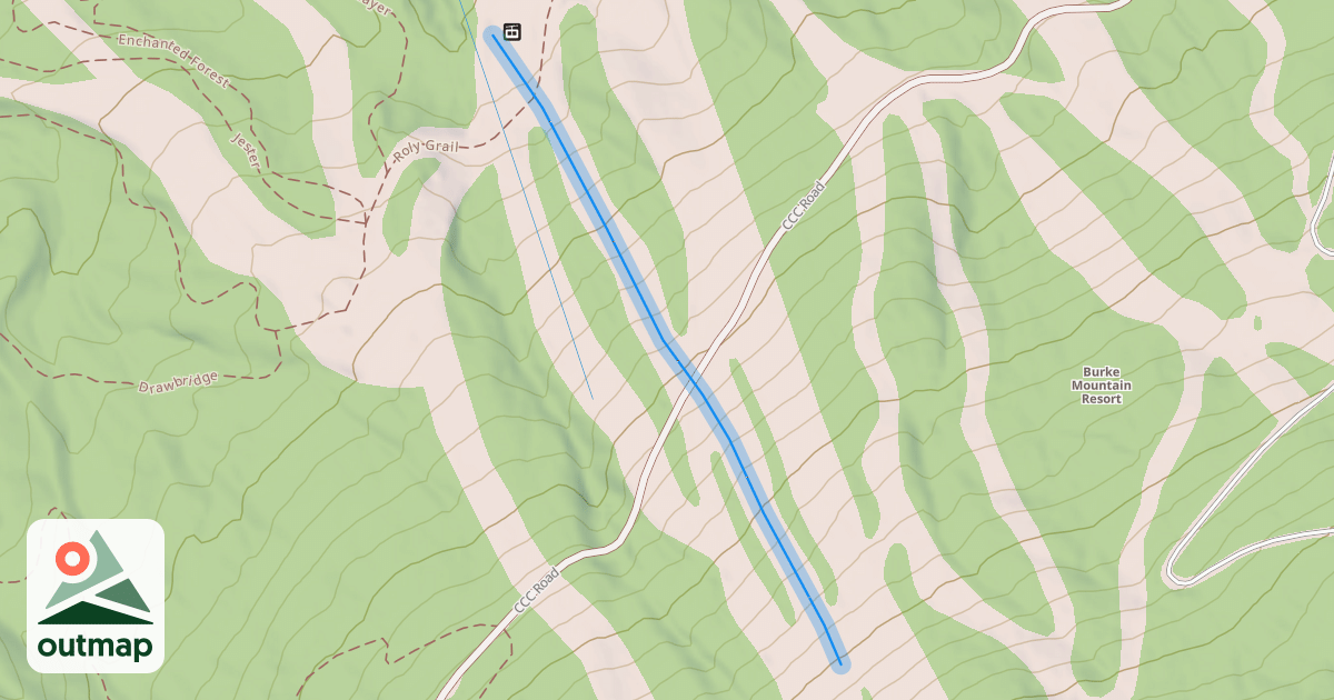Map of Lower Fox's Folly