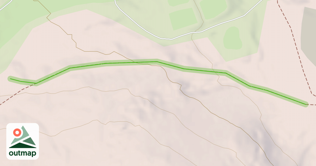 Map of Lower Cat Track
