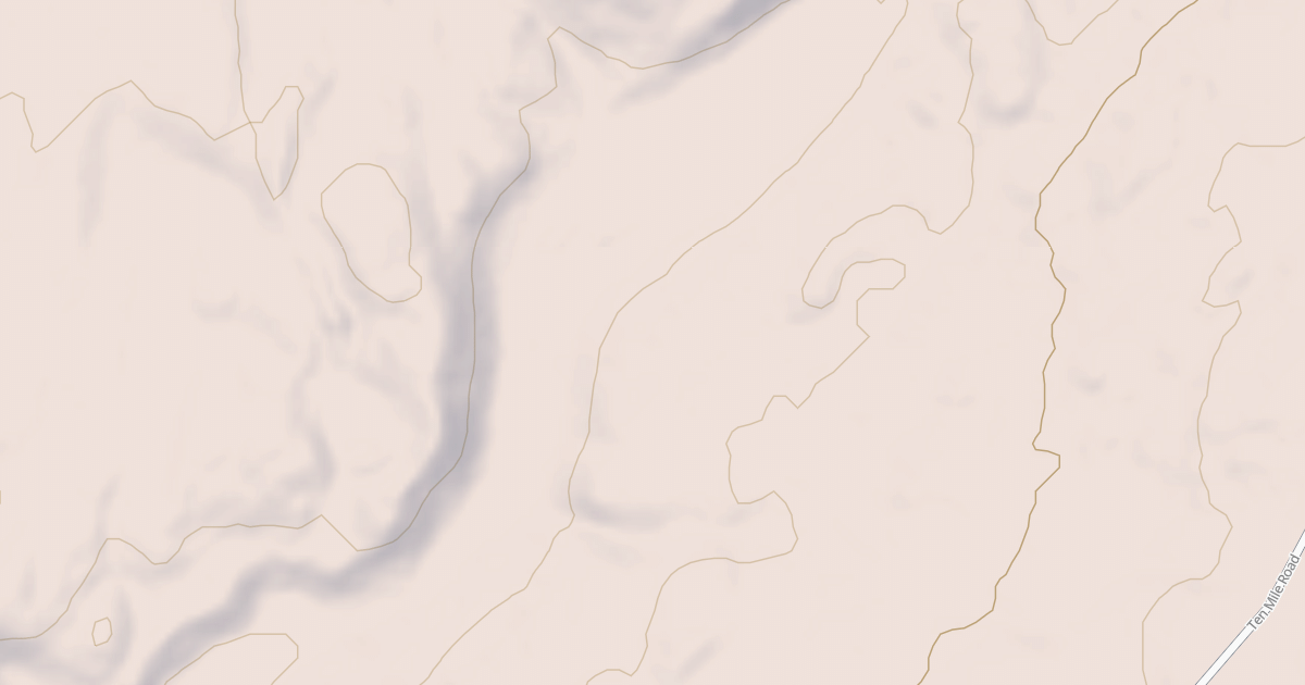 Map preview of Mt Tom East Trail