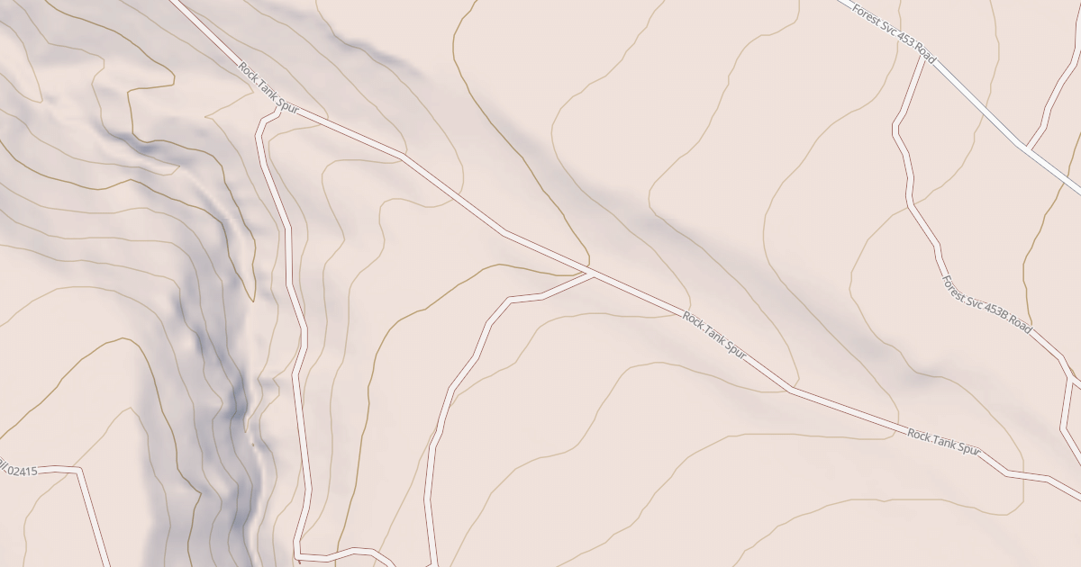 Map preview of USFS Motor Vehicle Use Map Roads {13875F64-51E9-4615-91D7-394DB4FB9D69}