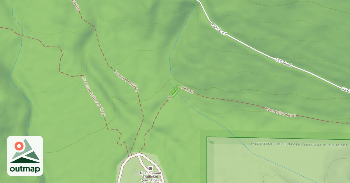 Map of Connector Trail