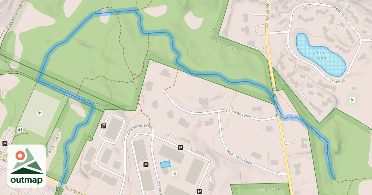 Map of Western Greenway
