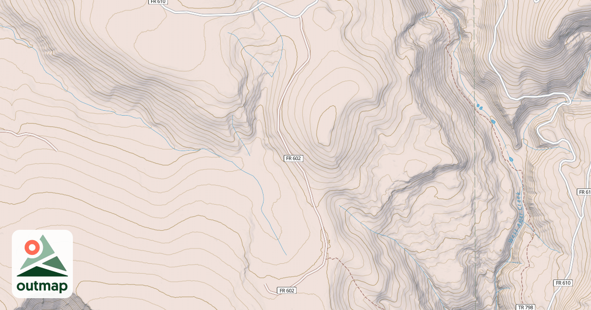 Map of BLUE PARK TIMBER