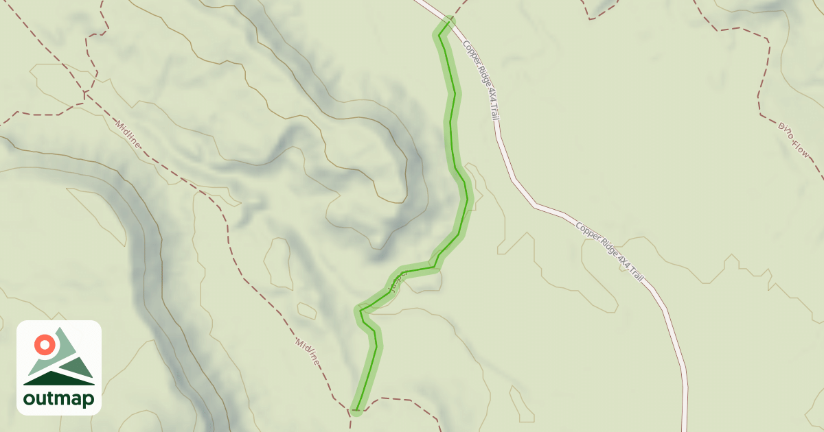 Map of Jasper Trail
