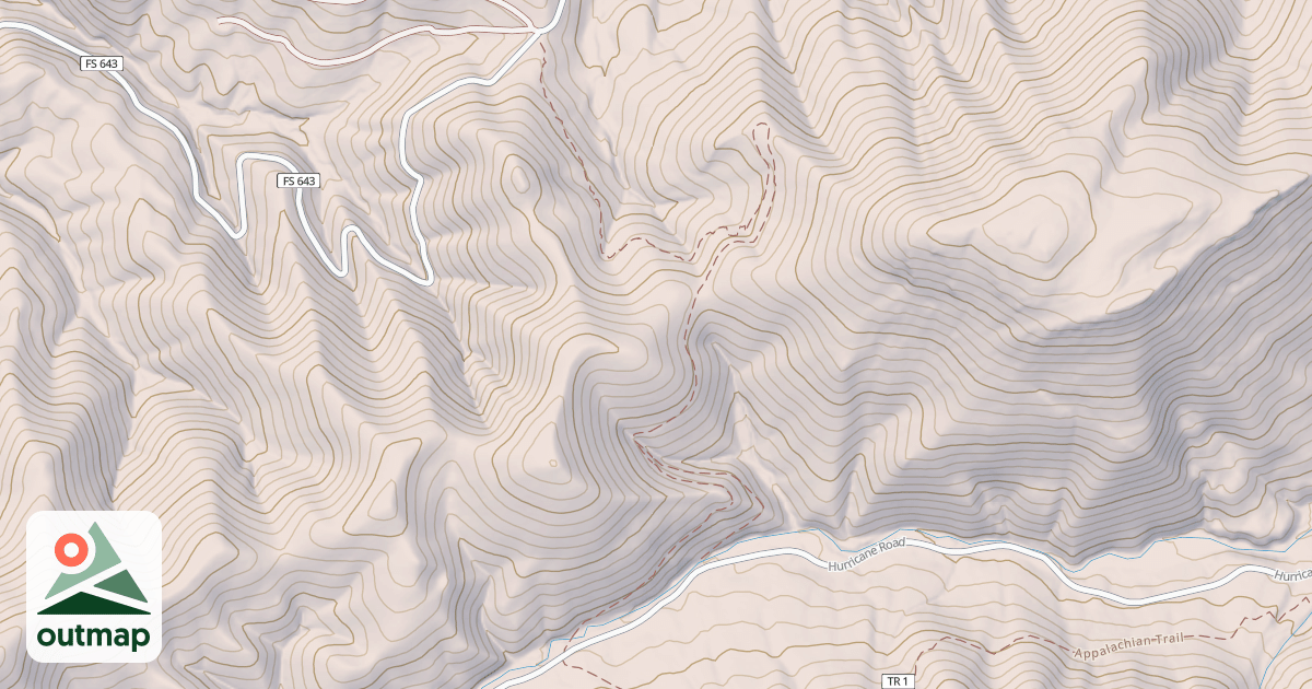 Map of Barton Gap