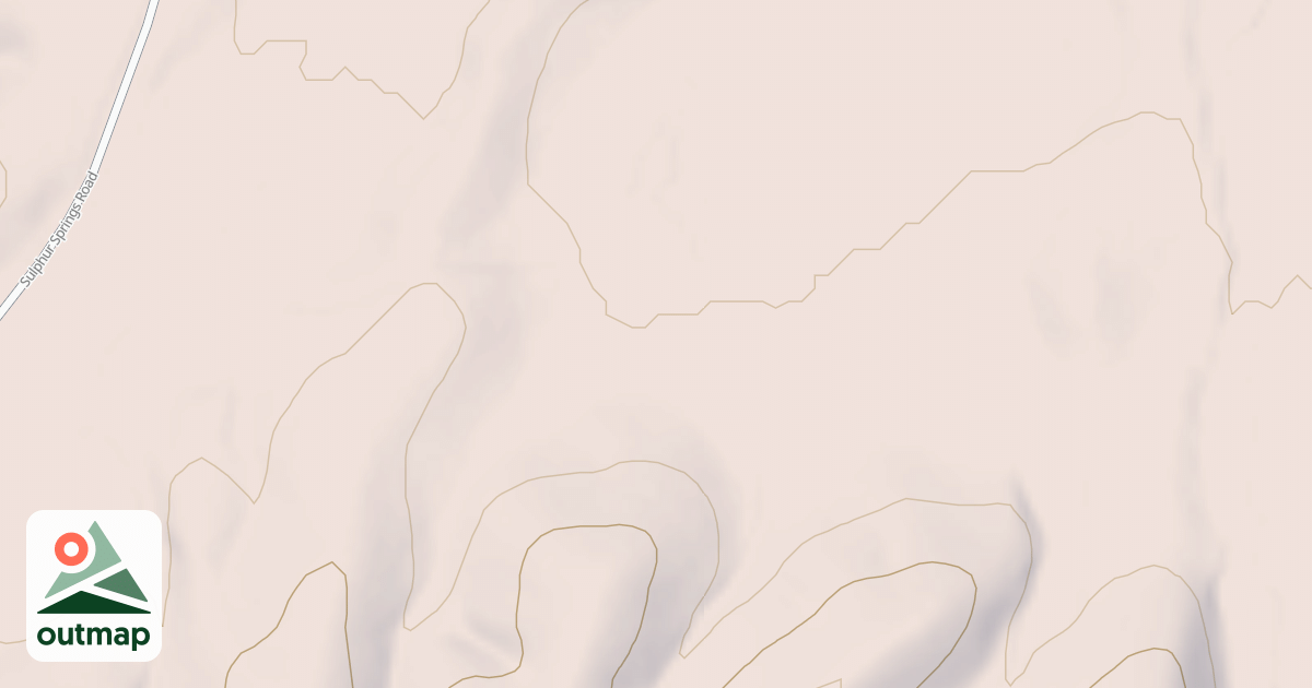 Map of CADDO MTN