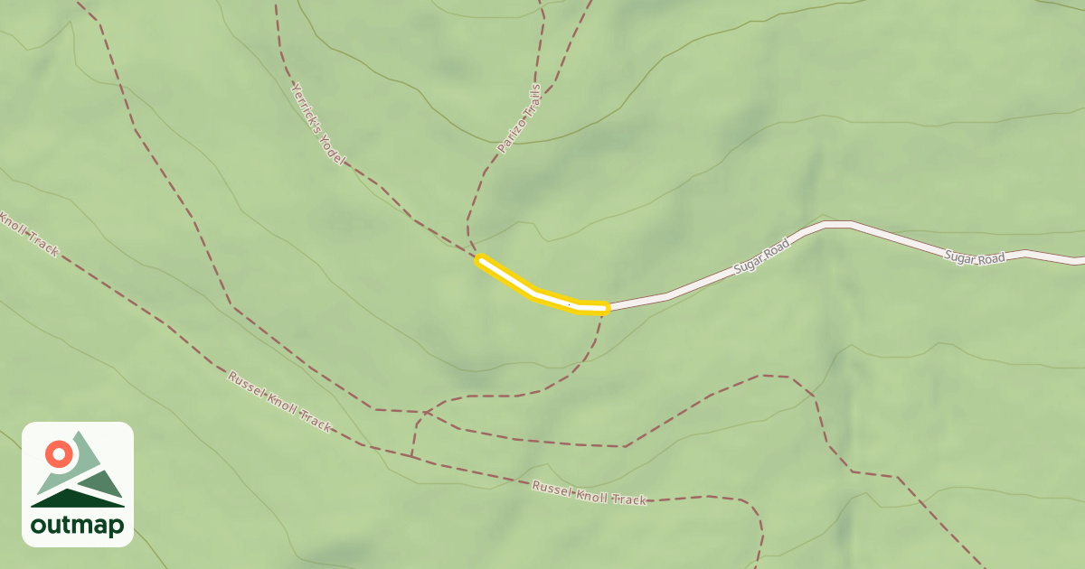 Map of Sugar Road