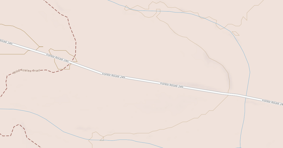 Map preview of USFS Motor Vehicle Use Map Roads {392F14AF-776D-4547-9154-D3BD3082CA62}