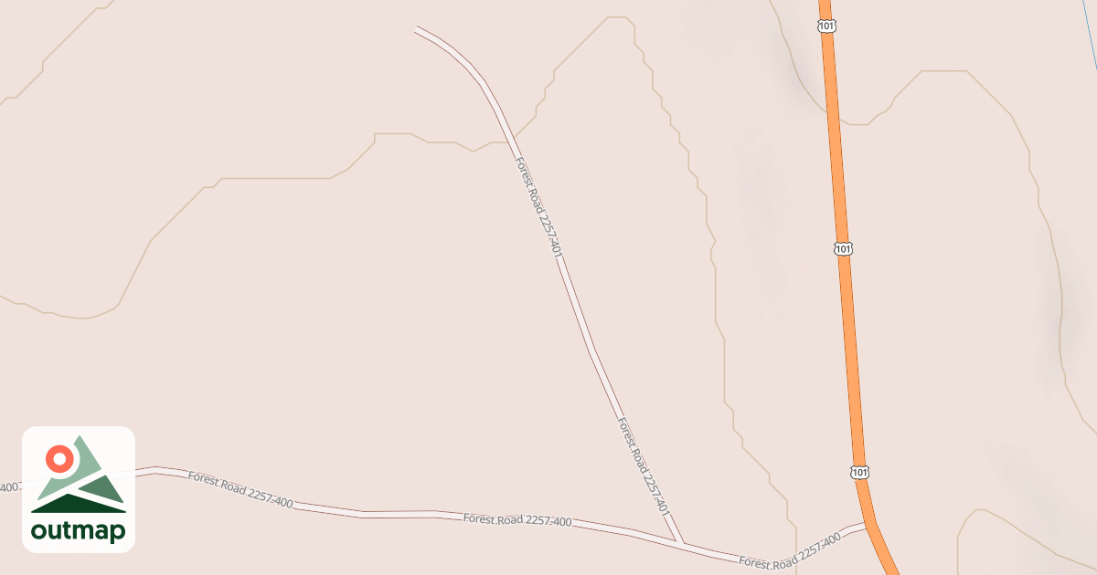 Map of USFS National Forest System Roads {BF5D1A1C-17E6-4807-88CC-054FB21AF14F}