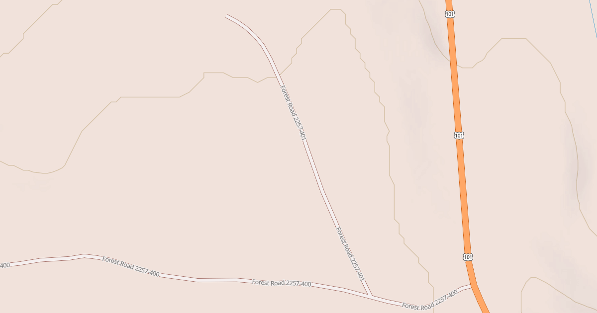 Map preview of USFS National Forest System Roads {BF5D1A1C-17E6-4807-88CC-054FB21AF14F}