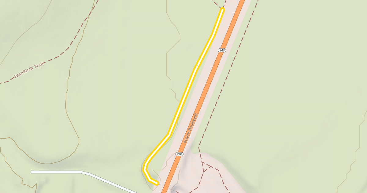 Map preview of Quinns Junction Paved Connector