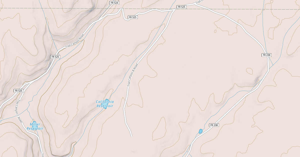 Map preview of TRAIL CANYON B