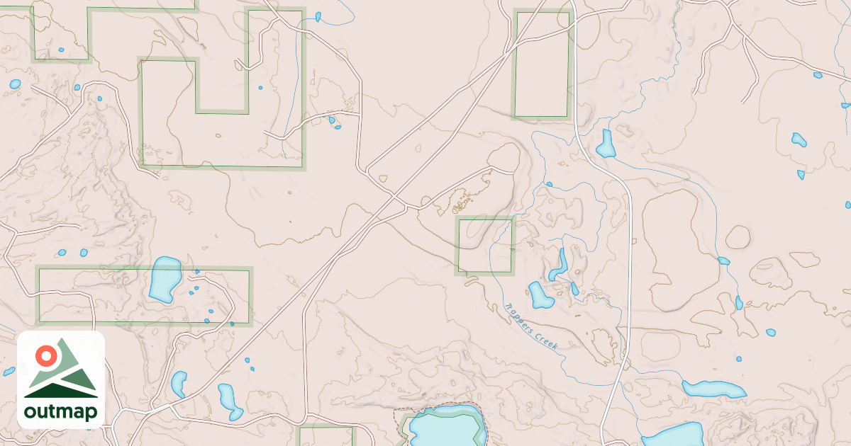 Map of ARROWHEAD CREEK