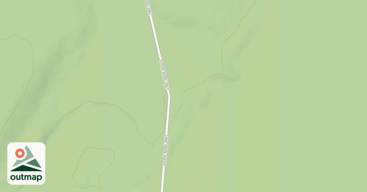 Map of FR 2186W