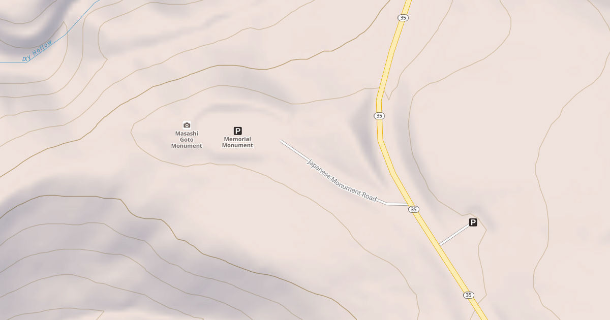 Map preview of JAPANESE MONUMENT