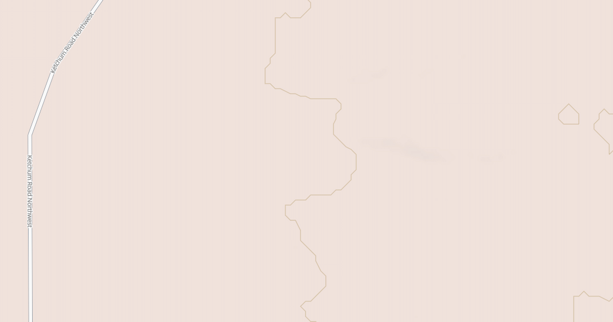 Map preview of KETCHUM SPUR X