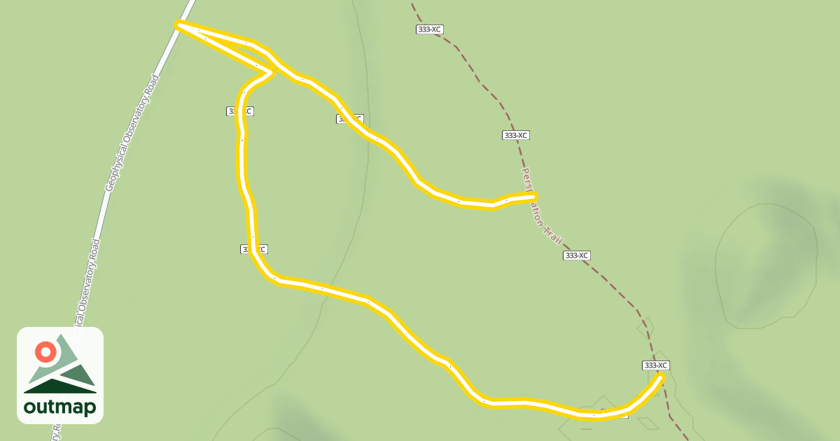 Map of Little Sweat Trail