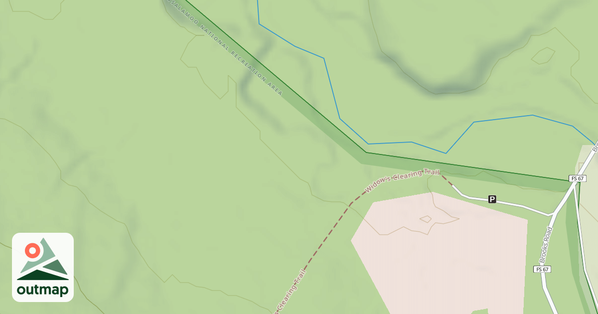 Map of SOUTH BRANCH