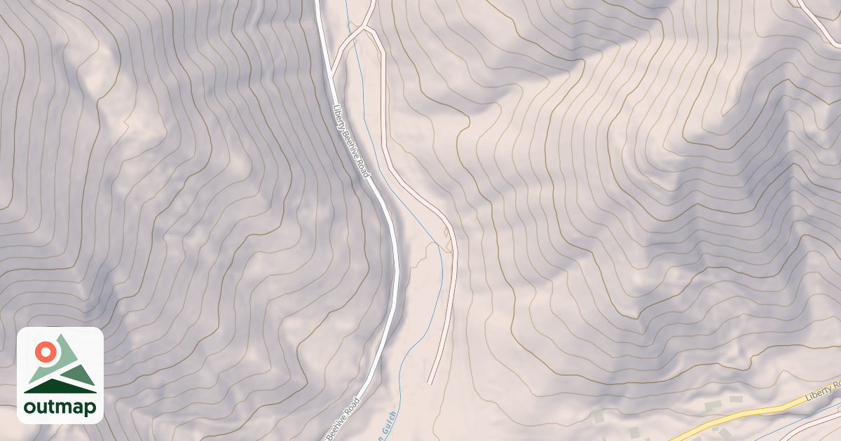 Map of LIBERTY POND