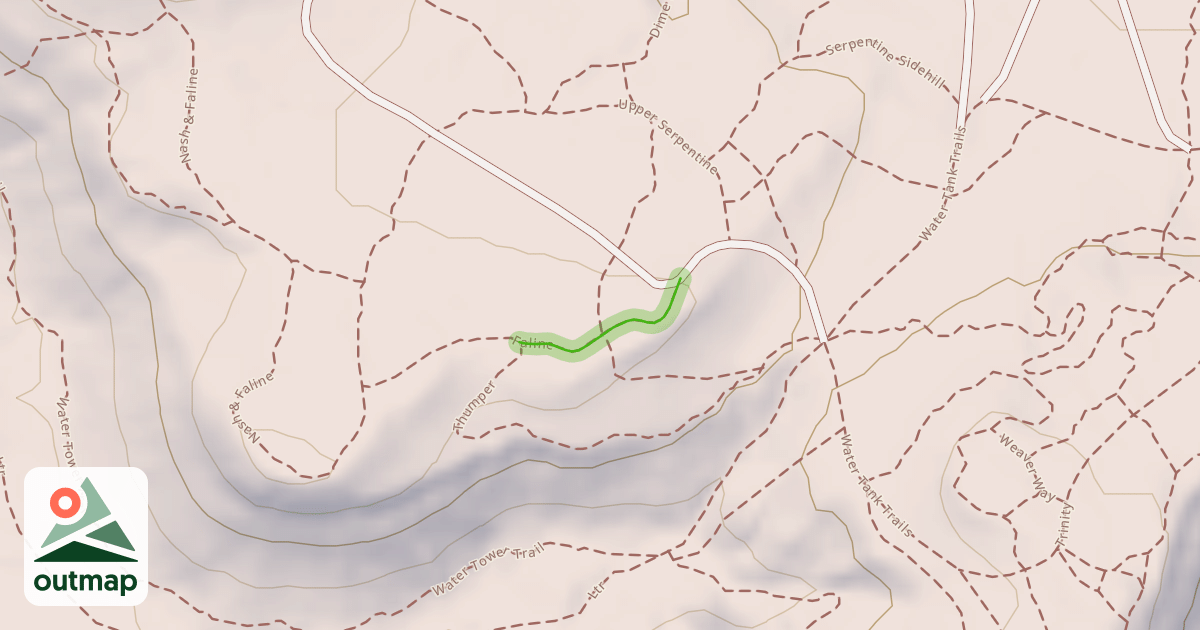Map of Faline
