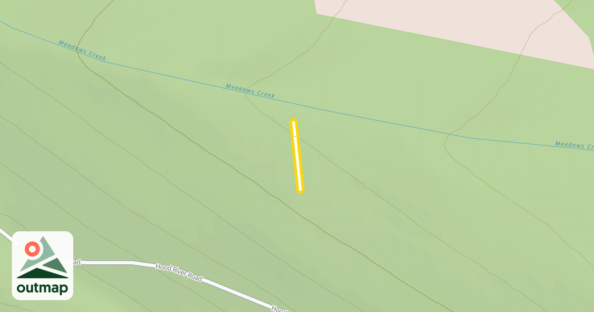 Map of Rabbit Ears Trail