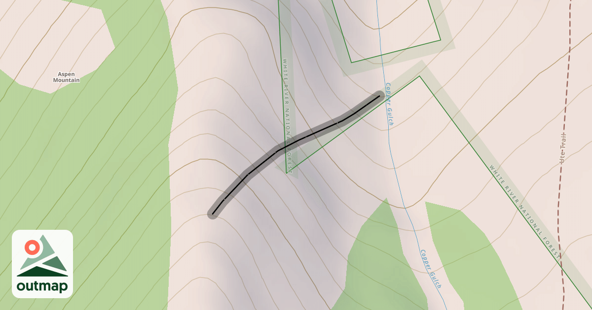 Map of Keith Glen Glade