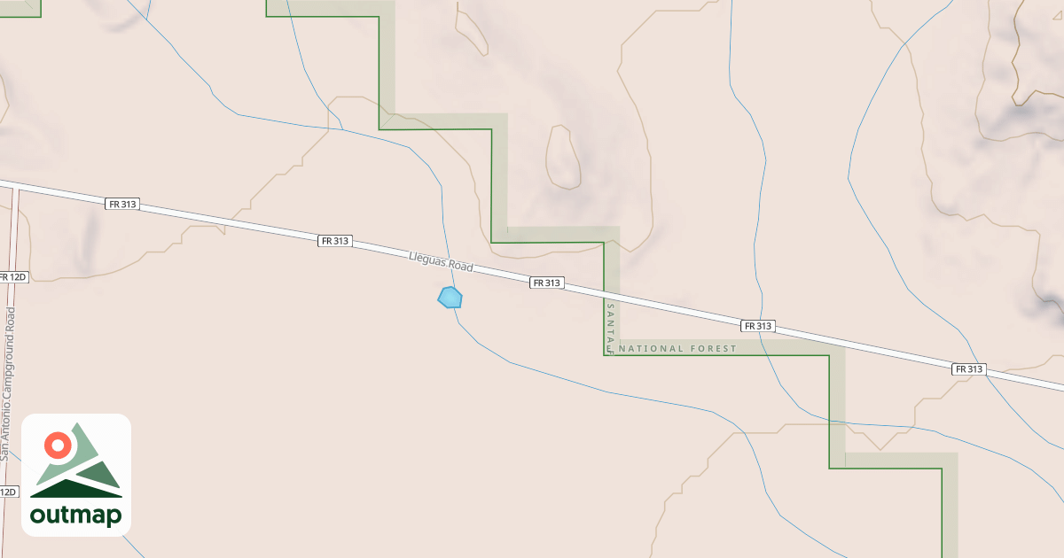 Map of LLEGUAS