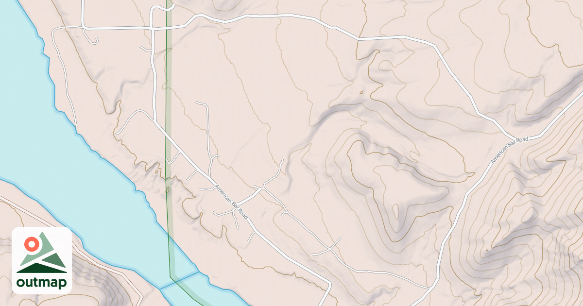 Map of AMERICAN BAR LOOP