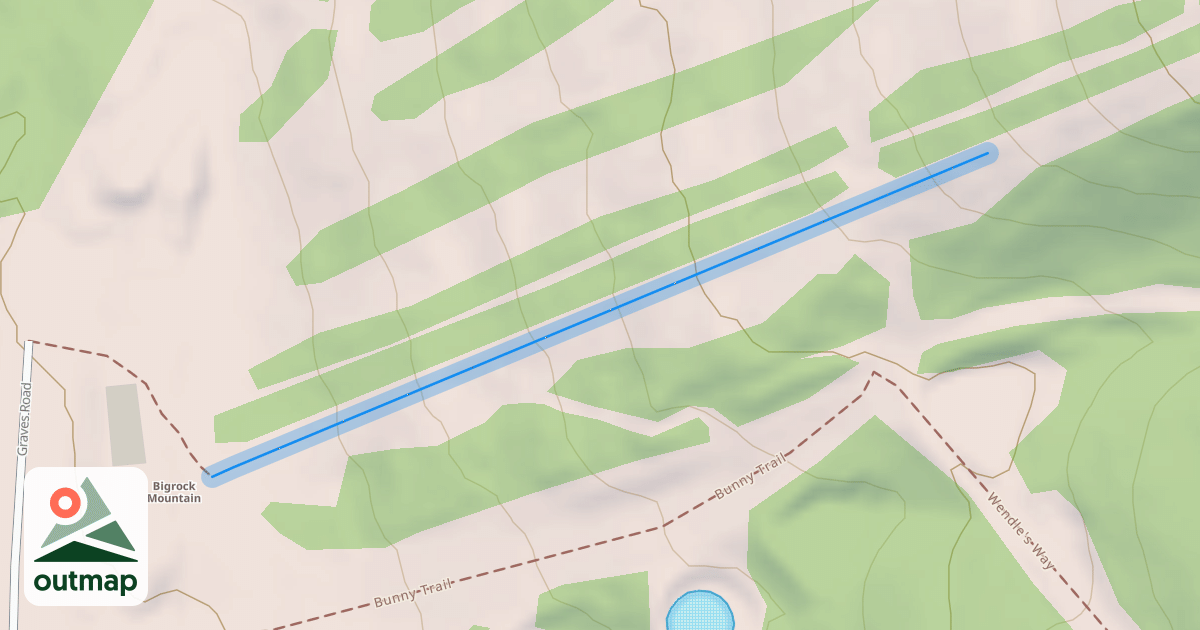 Map of Lower Uncle Bud's