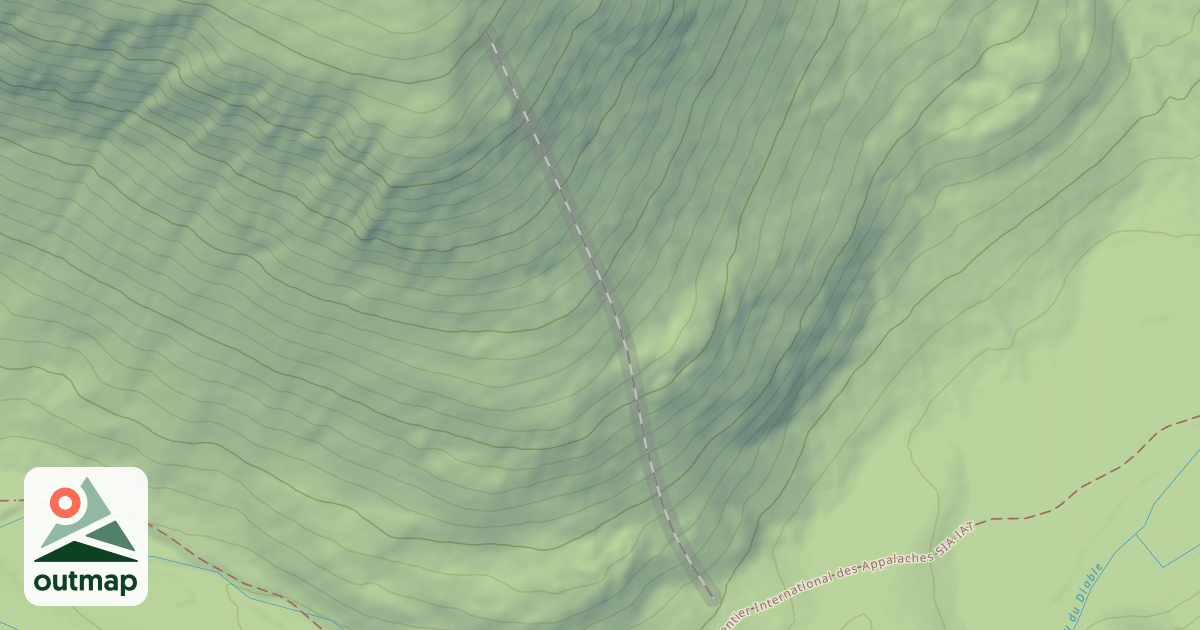 Map of L'épaule des patrouilleurs