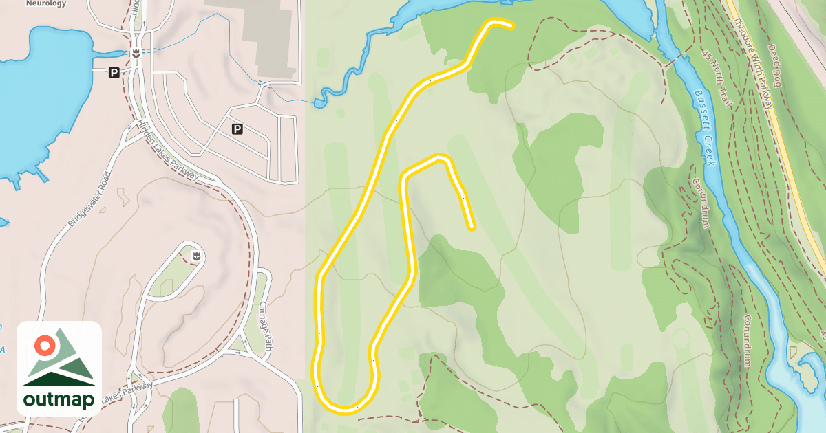 Map of Judy Loop