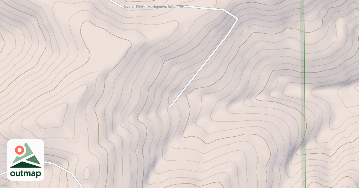 Map of UPPER OLEVAN