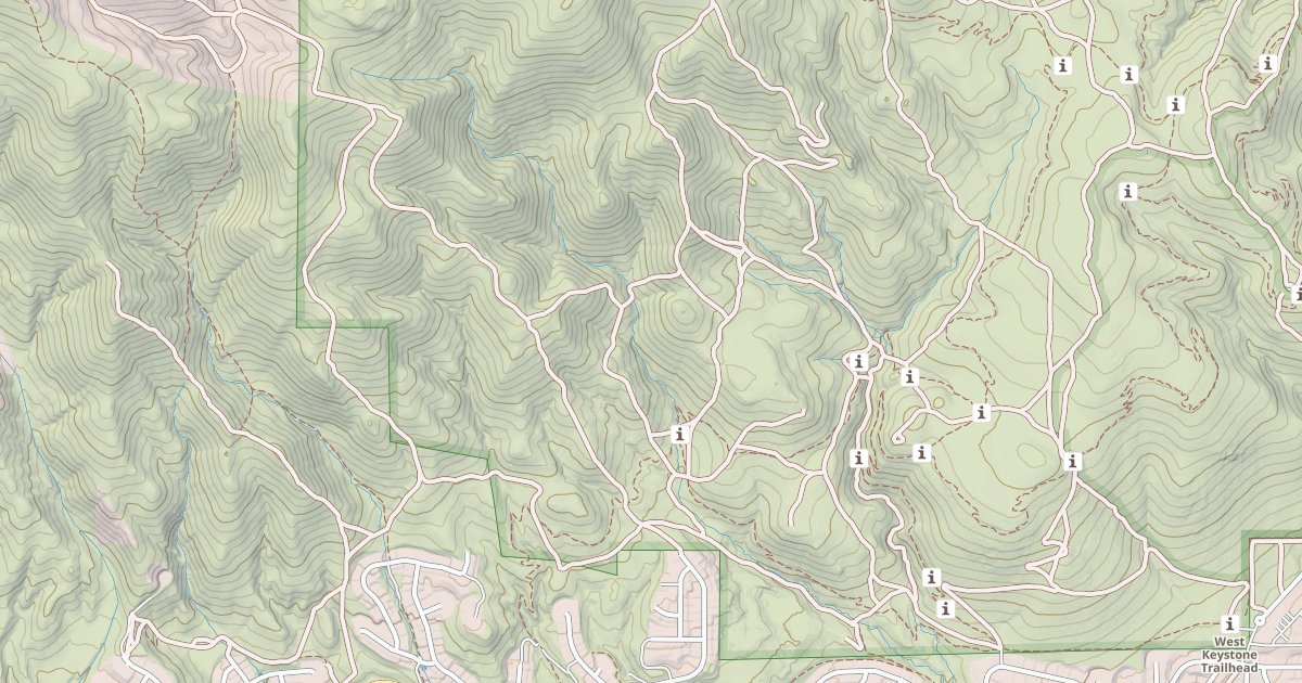 Map preview of PEAVINE CREEK ROAD