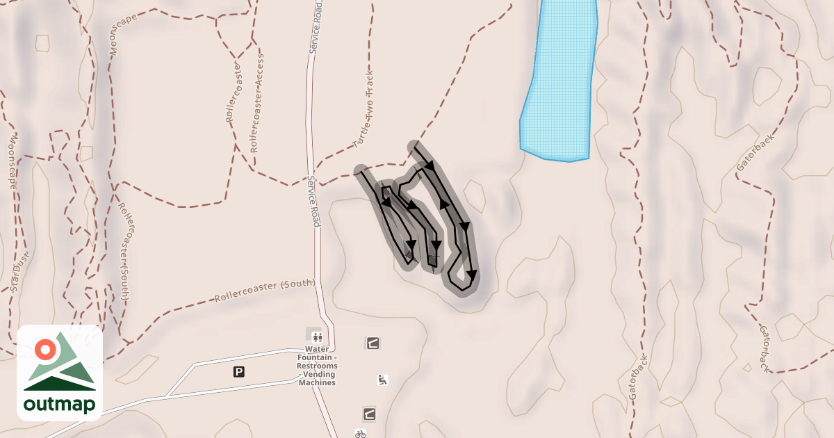 Map of Rabbit Ears