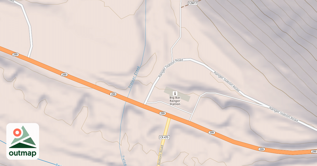 Map of BIG BAR ADMIN