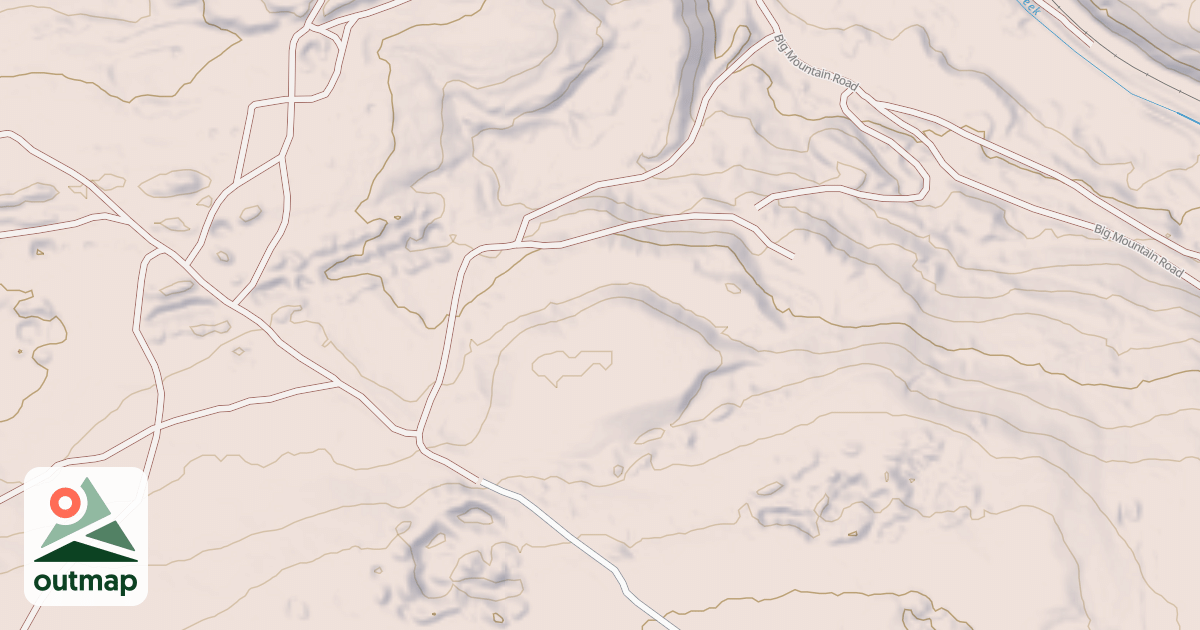 Map of Anthracite Outdoor Adventure Area Trails